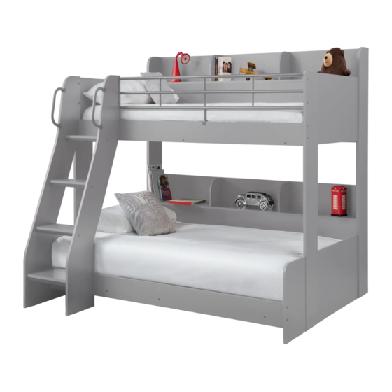 Julian Bowen DOMINO TRIPLE SLEEPER DOM101 Assembly Instructions Manual