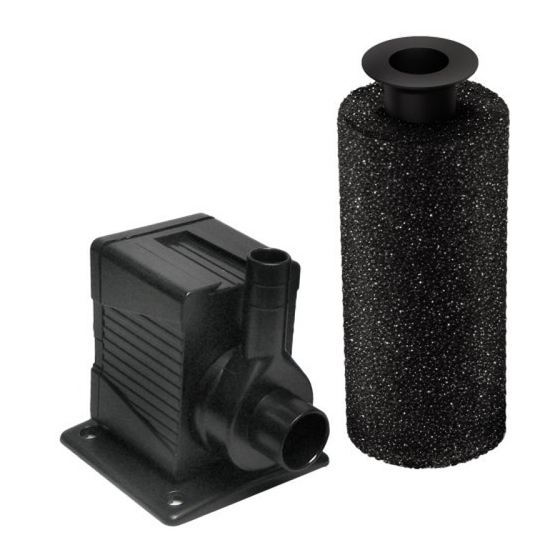Crystal Pond Professional DP250 Owner's Manual