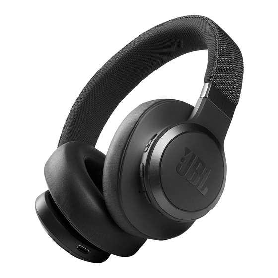 Harman JBL LIVE660NC Quick Start Manual
