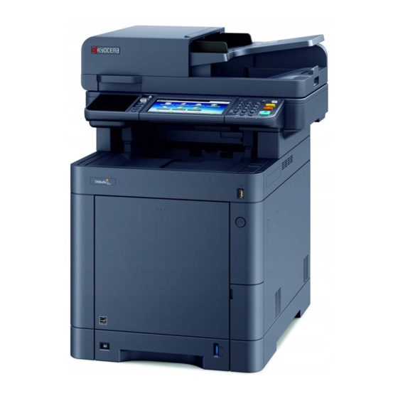 Kyocera TASKalfa 351ci Operation Manual