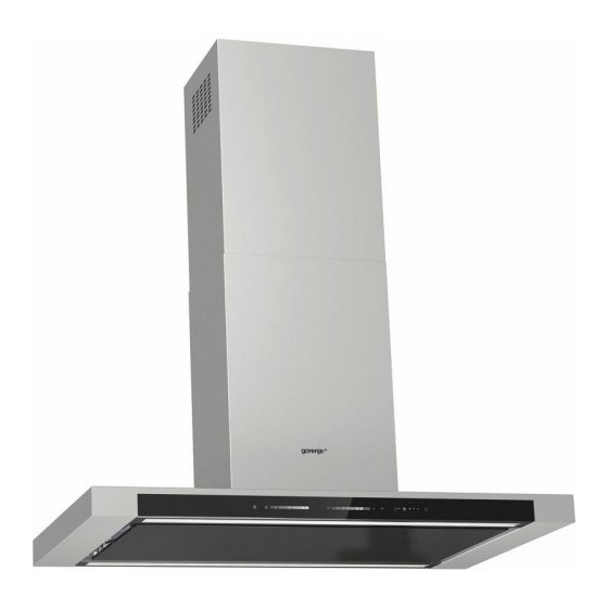 Gorenje GHI93X Manual