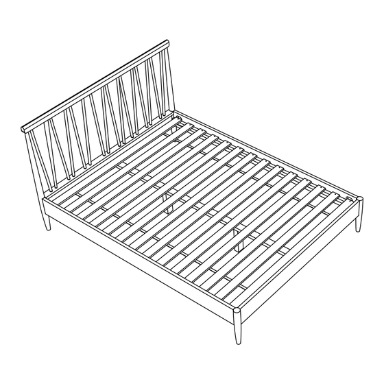 Happy Beds ROME BED 180 CM Assembly Instructions Manual
