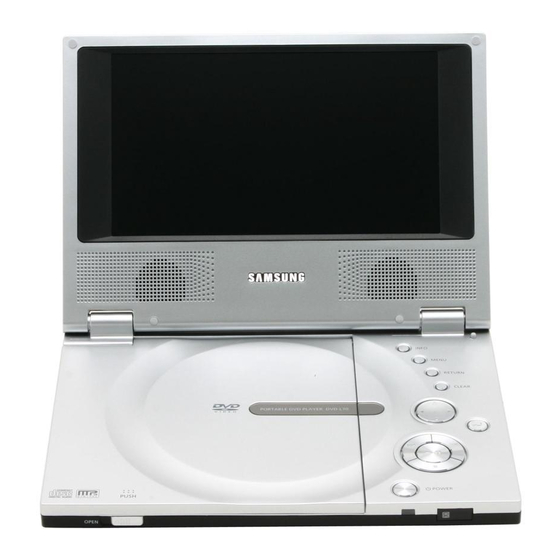 Samsung DVD-L70 Manual Del Usuario