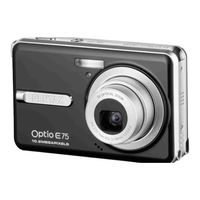 Pentax OPTIO E75 Operating Manual