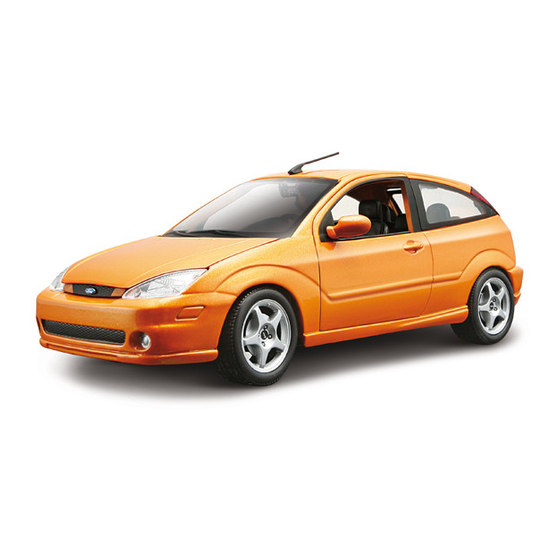 Ford SVT Focus Owner's Manual