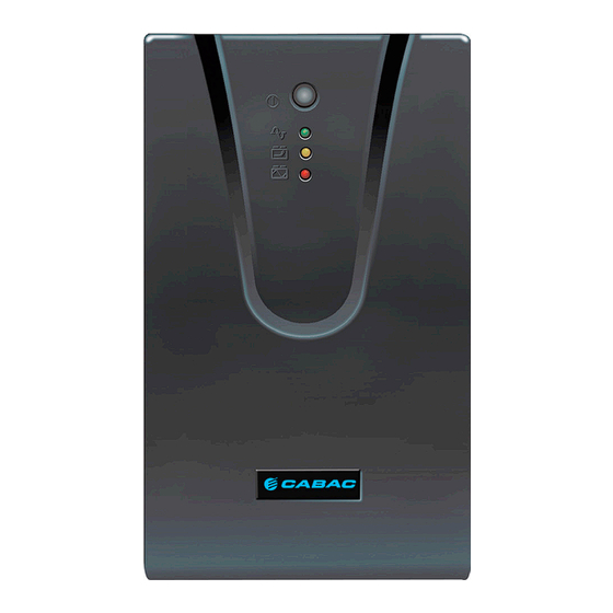 CABAC UPS600DV3 User Manual