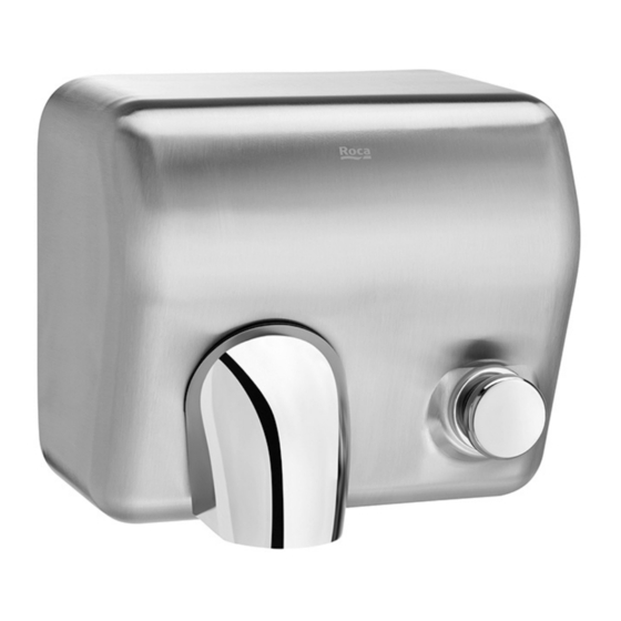 Roca A817400 Series Quick Start Manual