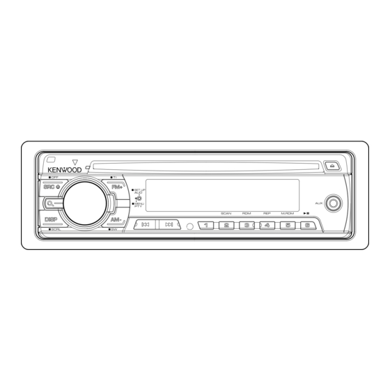 Kenwood KDC-W3044G Instruction Manual