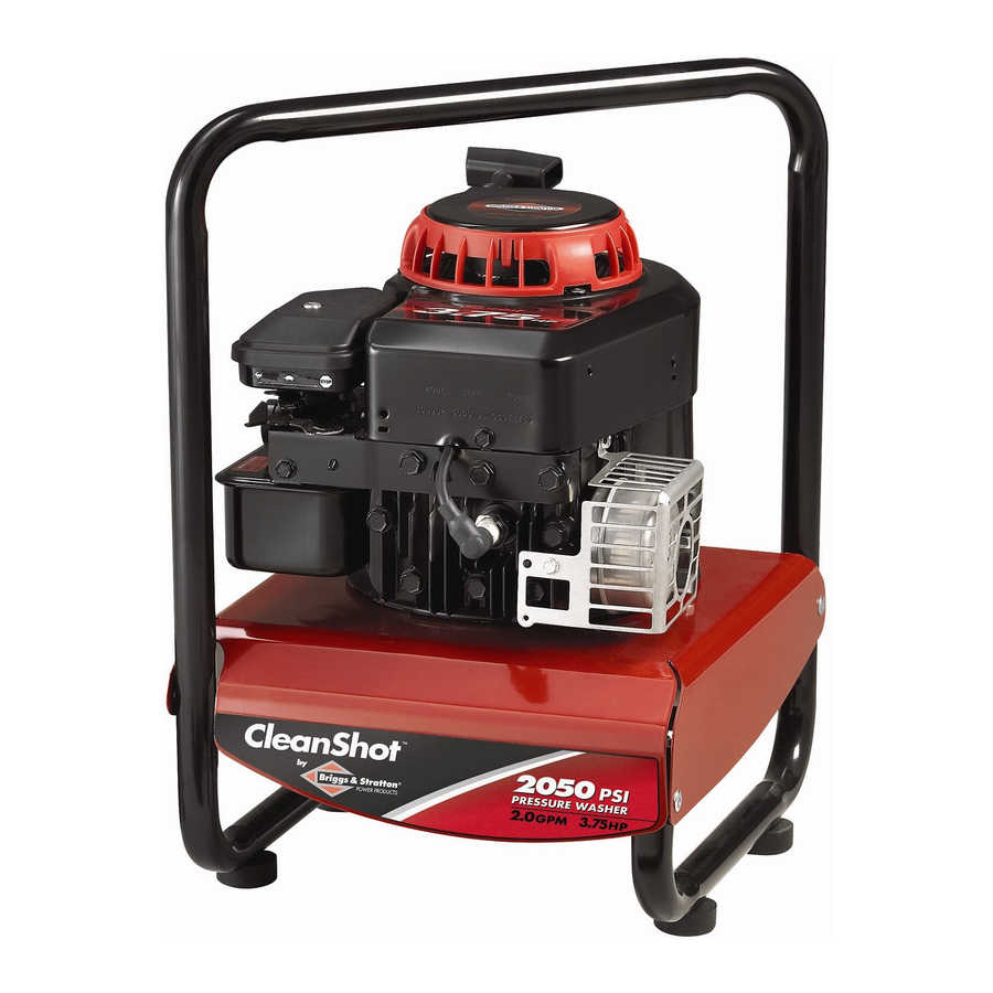Briggs & Stratton CLEANSHOT 2050PSI Owner's Manual