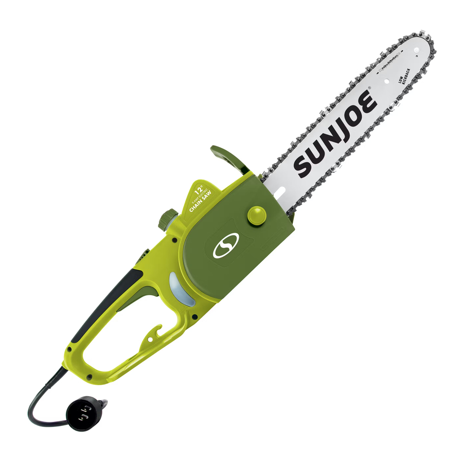 SunJoe SWJ698E - Electric Pole Chain Saw Manual