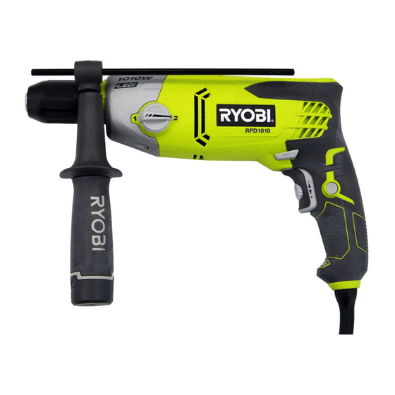 Ryobi RPD1010 Original Instructions Manual