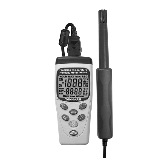 Tenmars TM-182 User Manual