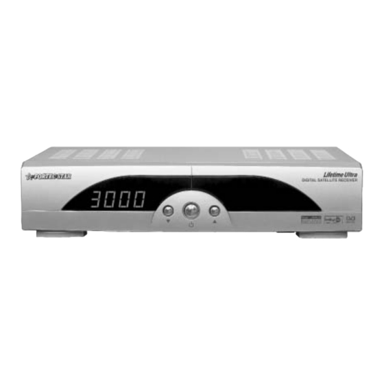 Fortec Star Lifetime Ultra Digital Satellite Receiver User Manual