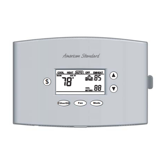 American Standard ACONT401AN21MA User Manual