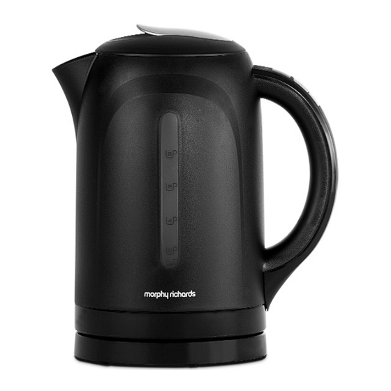 Morphy Richards INTELLIBOIL KT43870 Instructions Manual