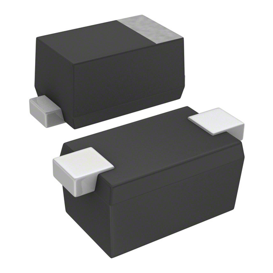 Panasonic Schottky Barrier Diodes MA27E02 Specification Sheet