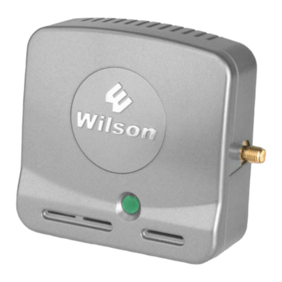 Wilson Electronics 801230 Manuals