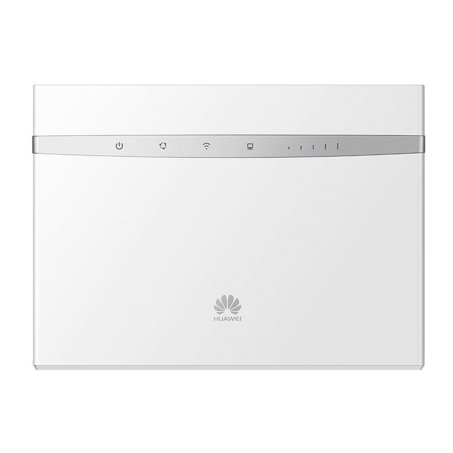 Huawei B525 Quick Start Manual