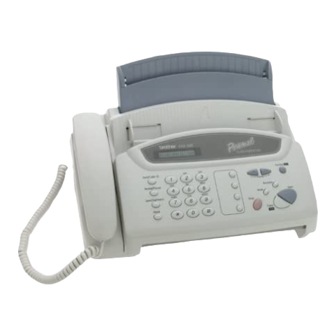 Brother FAX 560 Owner's Manual