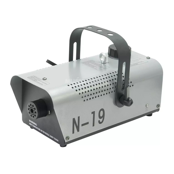 EuroLite N-19 User Manual