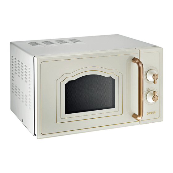 Gorenje Classico MO4250TCLI Manuals