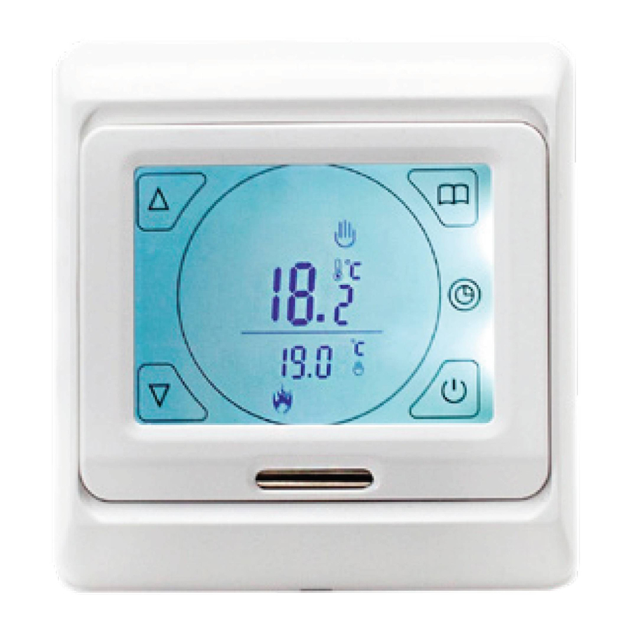 Amber Touch Thermostat Manual