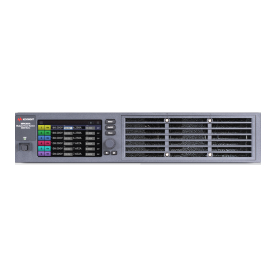 Keysight MP4300 Series Operating And Service Manual