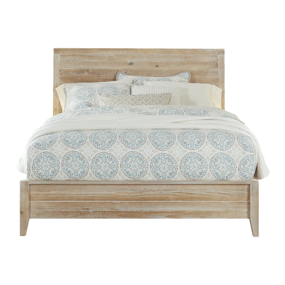 ROOMS TO GO RENR Dana Point Queen Panel Bed Assembly Instructions