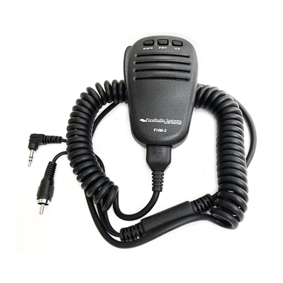 FlexRadio Maestro C Manual
