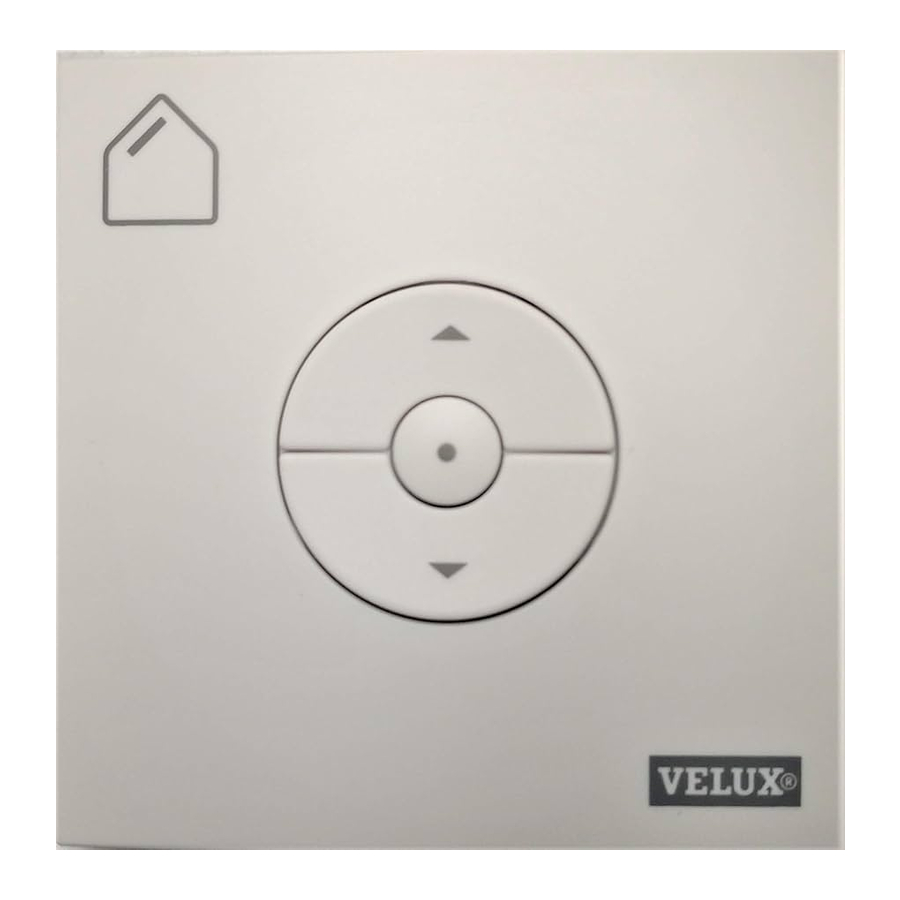 Velux KLI 310 / 311 / 312 Manual