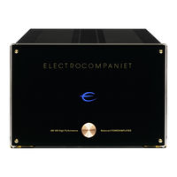 ELECTROCOMPANIET AW400 Owner's Manual