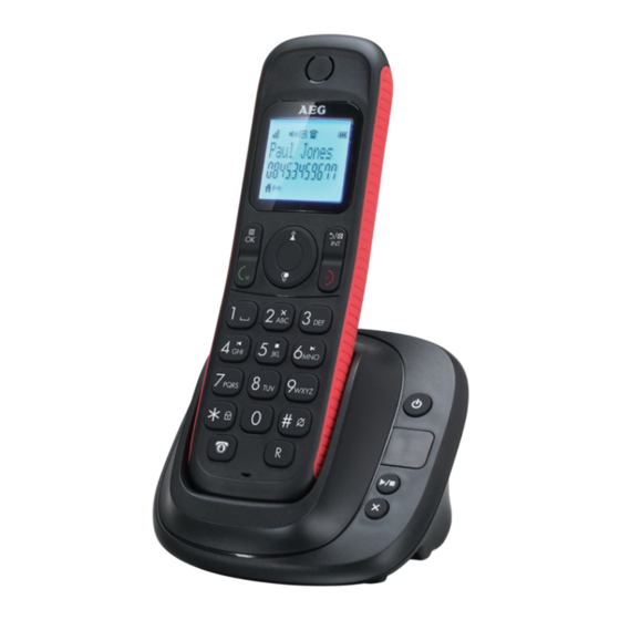 AEG Thor15 Quick User Manual