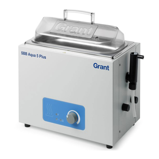 Grant SUB Aqua Plus Operating Manual