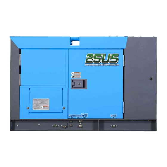 Denyo DCA-25USI Manuals