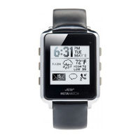 Metawatch Arduino Manual