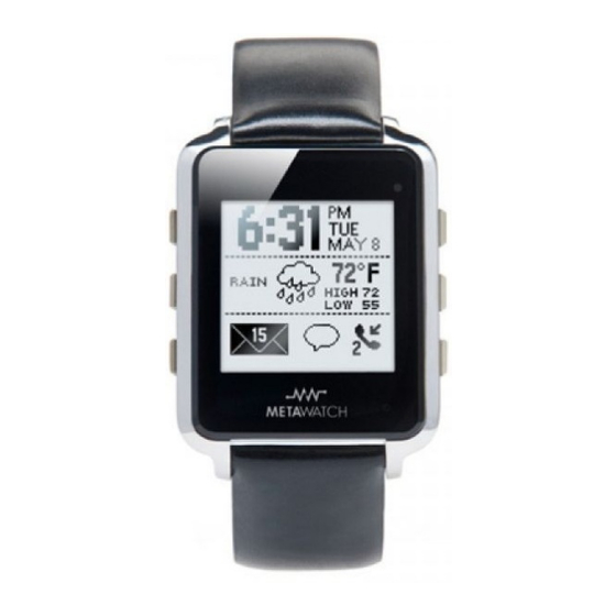 Metawatch Teardown Manuals