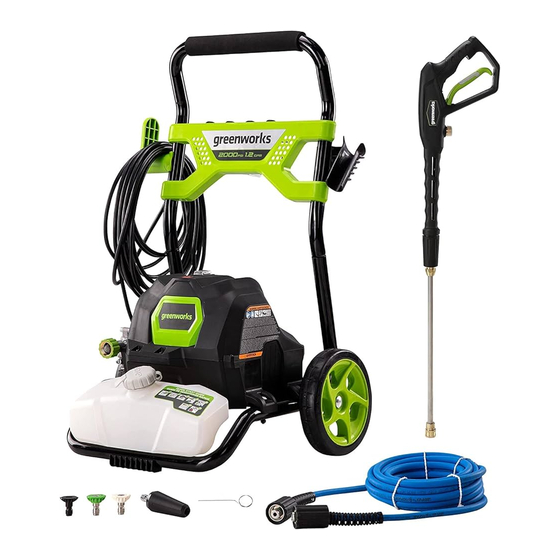 GreenWorks GPW 2003 Owner's Manual