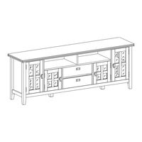 SIMPLIHOME WyndenHall Brooklyn+Max AXCART72-FOG Manual