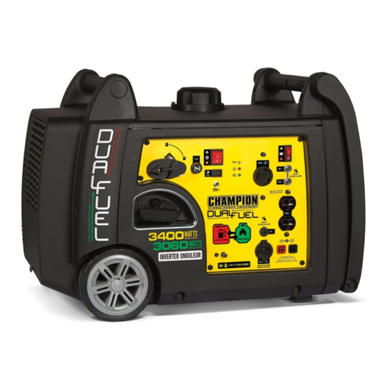 Champion DE 3400 W Quick Start