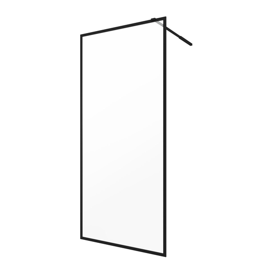 User Manuals: Aurlane FACTORY WALK-IN Shower Enclosure