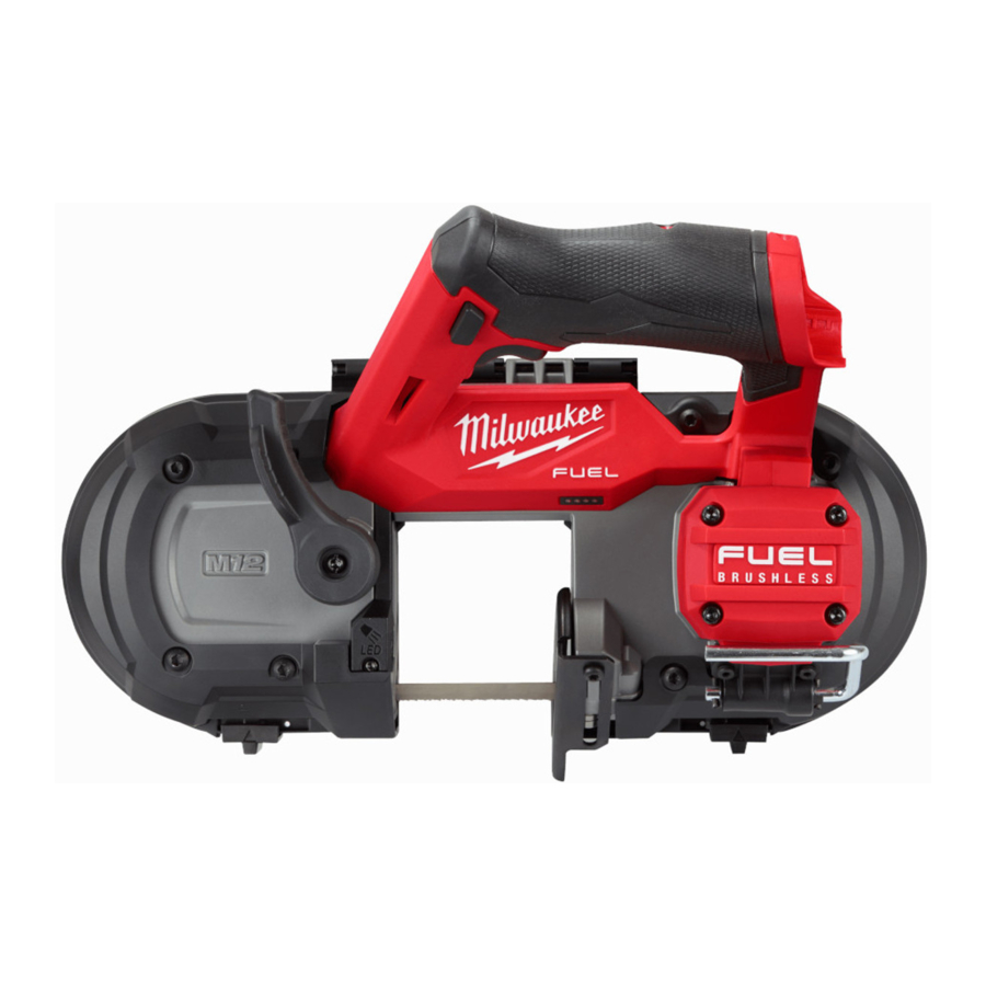 Milwaukee M12 FUEL 2529-20 - COMPACT BAND SAW Manual