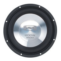 Sound Storm E10D User Manual