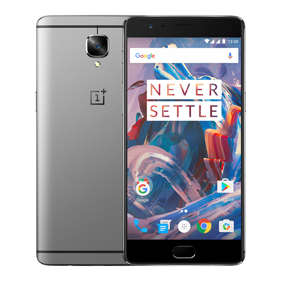 OnePlus 3 User Manual