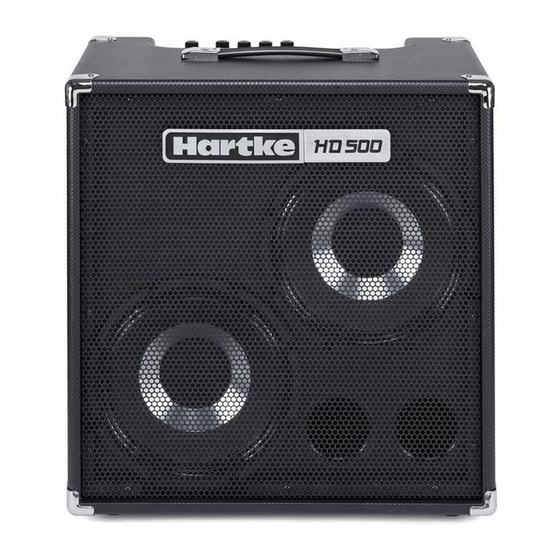 Hartke HD500 Manuals