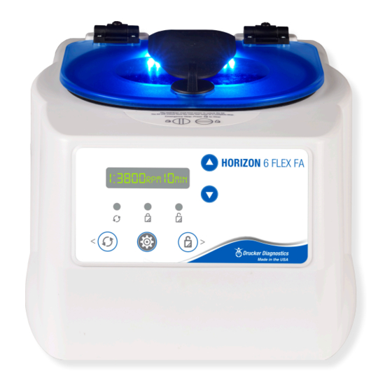 Drucker Diagnostics HORIZON Series Operator's Manual