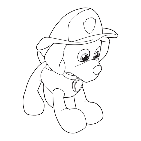 Paw Patrol REAL TALKING MARSHALL Battery Changing Instructions