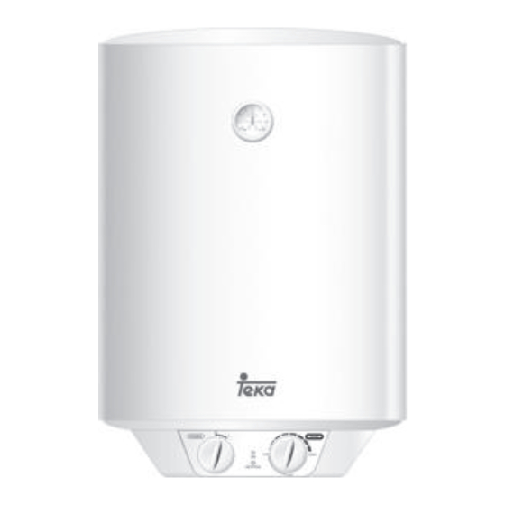 Teka EWH 15 VR1.5 Instruction Manual