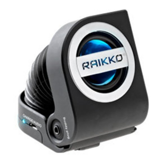 Raikko PUMP BLUETOOTH Operating Instructions Manual