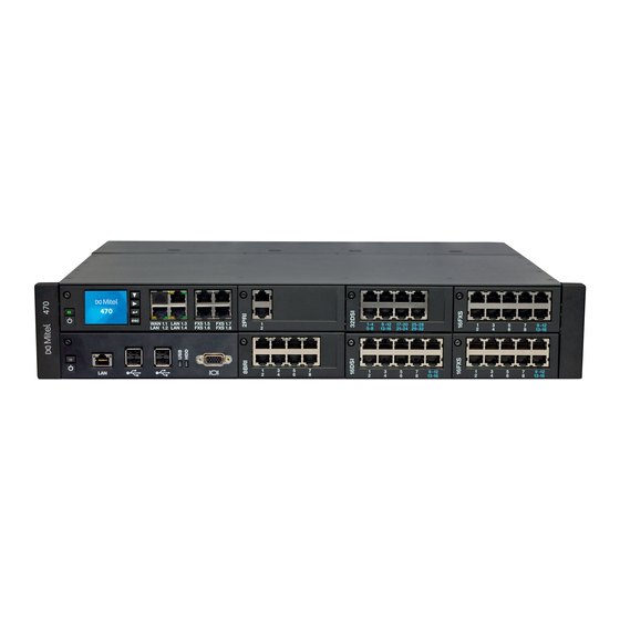 Aastra 470 System Manual