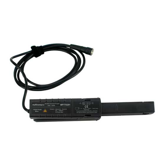 multicomp pro MP770291 Manual